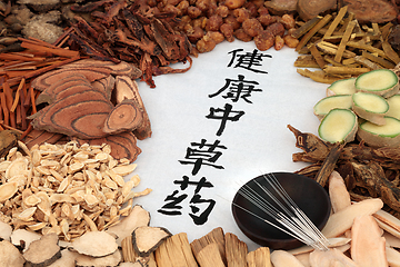 Image showing Chinese Herbs for Good Health