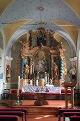 Image showing Church altar