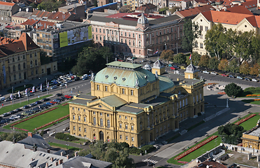 Image showing Croatian National Theater in Zagreb