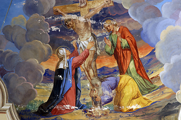 Image showing Jesus on the cross