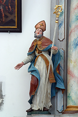 Image showing Statue of saint