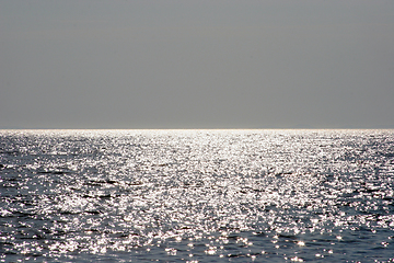 Image showing Sea and horizon