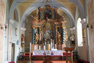 Image showing Church altar