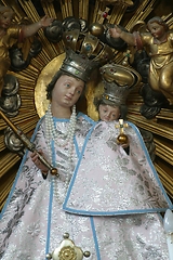 Image showing Blessed Virgin Mary with baby Jesus