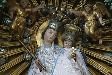 Image showing Blessed Virgin Mary with baby Jesus