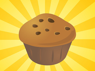 Image showing Cupcake illustration