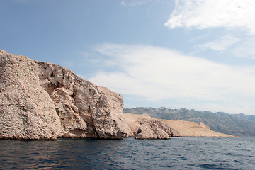 Image showing Rock and sea