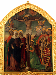 Image showing Jesus crucified on the cross