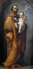 Image showing Saint Joseph with child Jesus