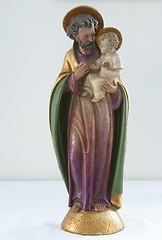 Image showing Saint Joseph with child Jesus