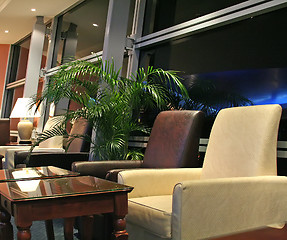 Image showing Airport lounge