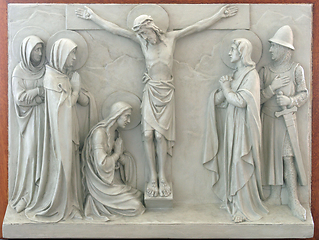 Image showing 12th Station of the Cross - Jesus dies on the cross