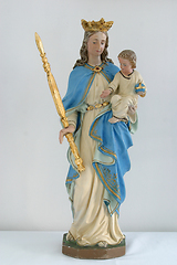 Image showing Blessed Virgin Mary with baby Jesus