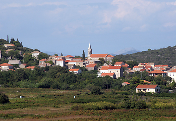 Image showing Janjina, small village at Peljesac peninsula, South Dalmatia, Croatia