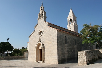 Image showing Church of Saint Roch in Lumbarda, Croatia