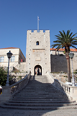 Image showing Korcula. Small island city near Dubrovnik in Croatia.