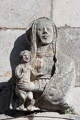 Image showing Blessed Virgin Mary with baby Jesus