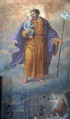 Image showing Saint Joseph with child Jesus