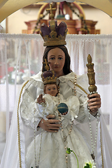 Image showing Blessed Virgin Mary with baby Jesus