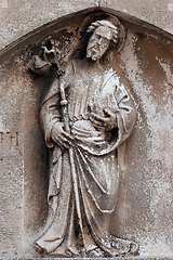 Image showing Jesus good shepherd