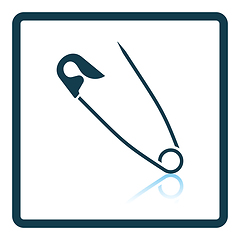 Image showing Tailor safety pin icon