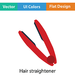 Image showing Hair straightener icon