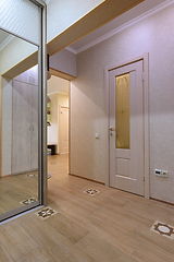 Image showing Entrance from the hallway to the living room in the apartment