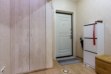 Image showing The interior of a typical hallway in a one-room apartment