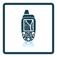 Image showing Portable GPS device icon