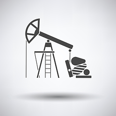 Image showing Oil pump icon
