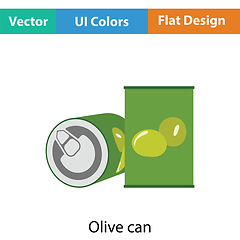 Image showing Olive can icon