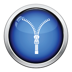 Image showing Sewing zip line icon