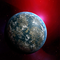 Image showing Planet earth illustration