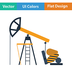 Image showing Oil pump icon