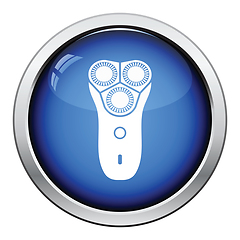 Image showing Electric shaver icon