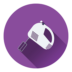 Image showing Kitchen hand mixer icon