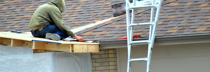 Image showing Roof tiles replacement.