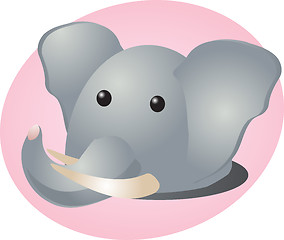 Image showing Elephant cartoon