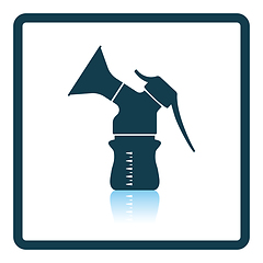 Image showing Breast pump icon