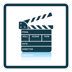 Image showing Clapperboard icon