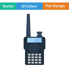 Image showing Portable radio icon