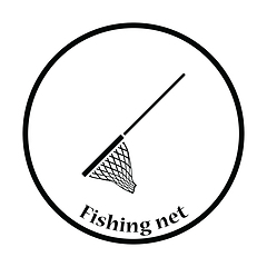 Image showing Icon of Fishing net 