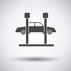 Image showing Car lift icon