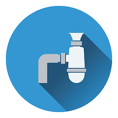 Image showing Bathroom siphon icon