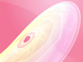 Image showing Wavy glowing colors