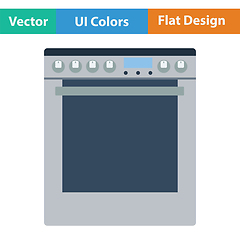 Image showing Kitchen main stove unit icon