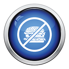 Image showing  Prohibited hamburger icon