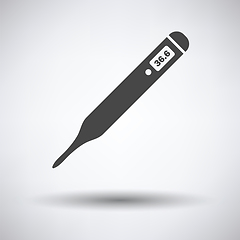 Image showing Medical thermometer icon