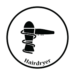Image showing Hairdryer icon