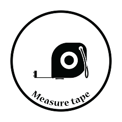 Image showing Icon of constriction tape measure